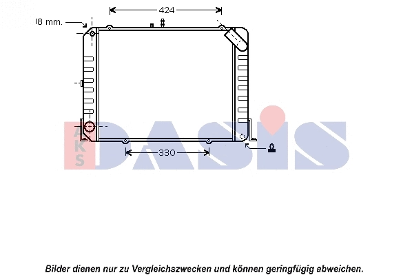 Radiator, engine cooling (210188N)
