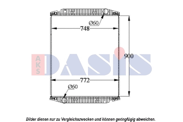 Radiator, engine cooling (400011S)