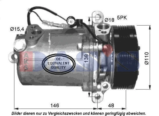 Compressor, air conditioning (851535N)