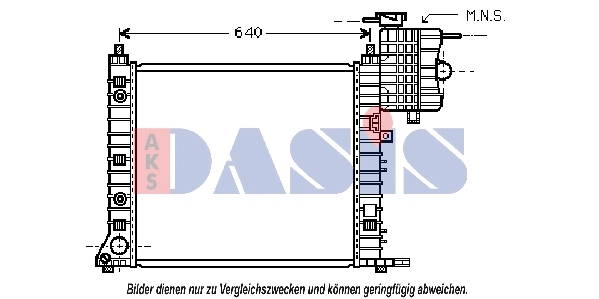 Radiator, engine cooling (120083N)