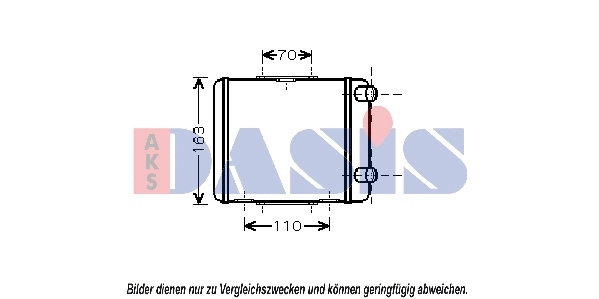 Radiator, engine cooling (480059N)