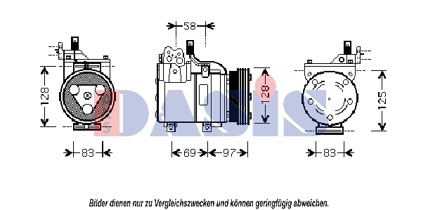 Compressor, air conditioning (851391N)