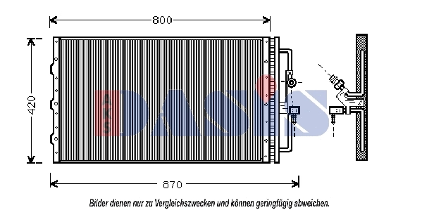 Condenser, air conditioning (152720N)