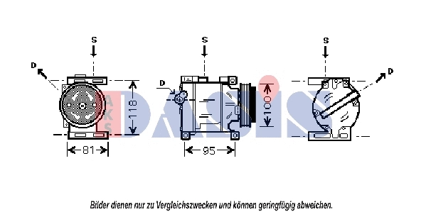 Compressor, air conditioning (850573N)