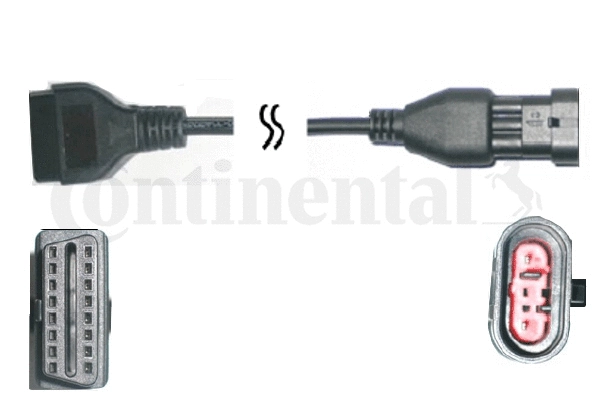 OBD Cable, self-diagnosis unit (A2C59513479)