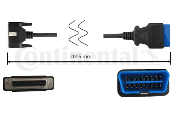 OBD Cable, self-diagnosis unit (A2C59514447)