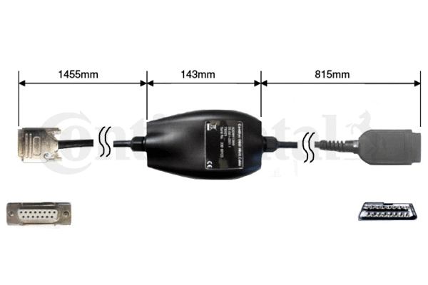 CAN Bus Cable, self-diagnosis unit (A2C59512985)
