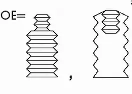 Dust Cover Kit, shock absorber (915407)