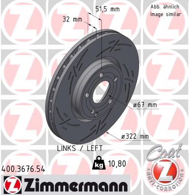 Brake Disc (400.3676.54)