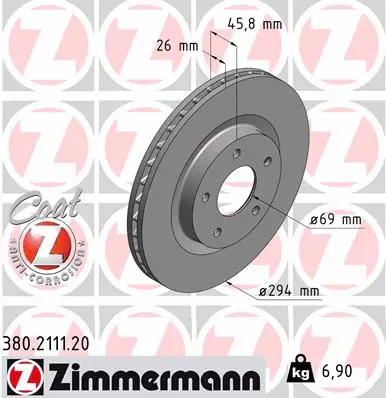 Brake Disc (380.2111.20)