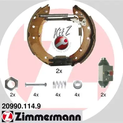 Brake Shoe Set (20990.114.9)