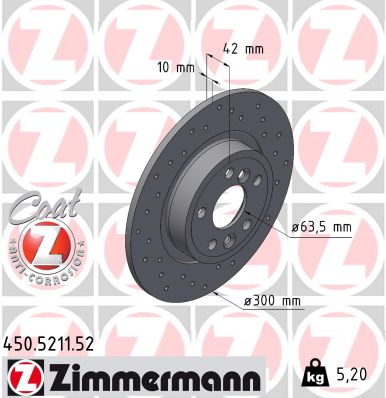Brake Disc (450.5211.52)