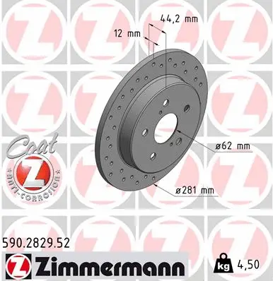 Brake Disc (590.2829.52)