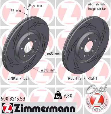 Brake Disc (600.3215.53)