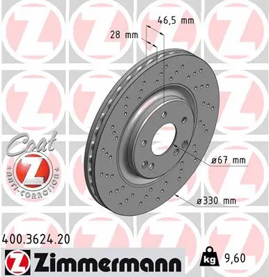 Brake Disc (400.3624.20)