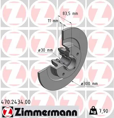 Brake Disc (470.2434.00)