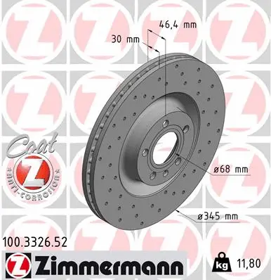 Brake Disc (100.3326.52)