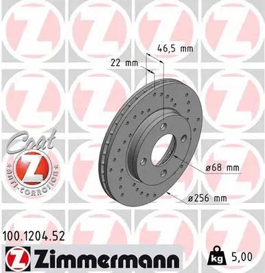 Brake Disc (100.1204.52)