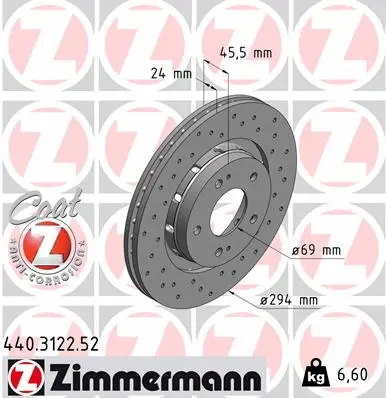 Brake Disc (440.3122.52)