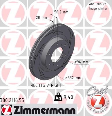 Brake Disc (380.2116.55)