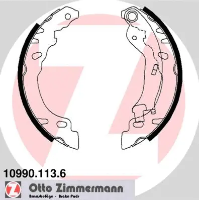 Brake Shoe Set (10990.113.6)