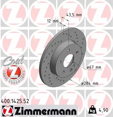 Brake Disc (400.1425.52)