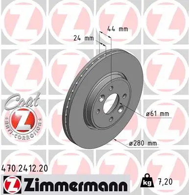 Brake Disc (470.2412.20)