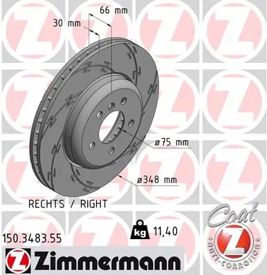 Brake Disc (150.3483.55)