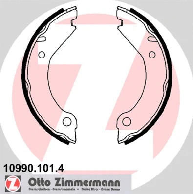 Brake Shoe Set, parking brake (10990.101.4)