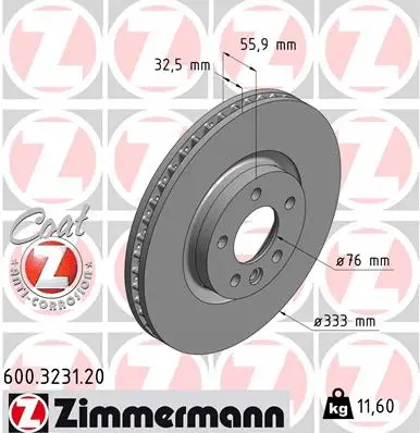 Brake Disc (600.3231.20)