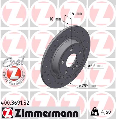 Brake Disc (400.3691.52)