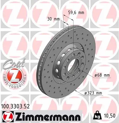 Brake Disc (100.3303.52)