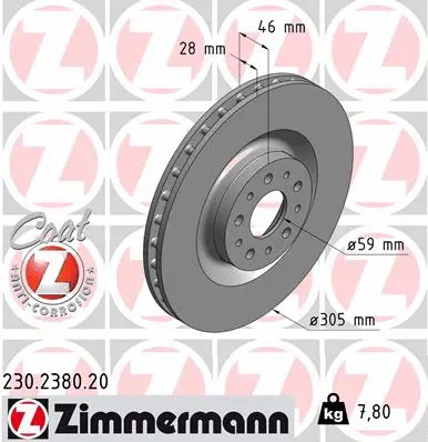 Brake Disc (230.2380.20)