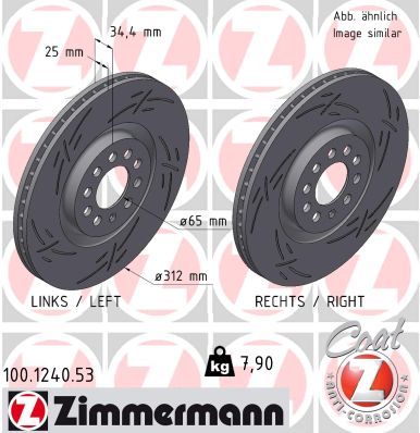 Brake Disc (100.1240.53)