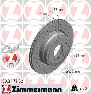 Brake Disc (150.3477.52)