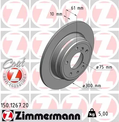 Brake Disc (150.1267.20)