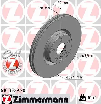 Brake Disc (610.3729.20)