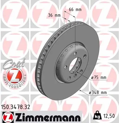 Brake Disc (150.3478.32)