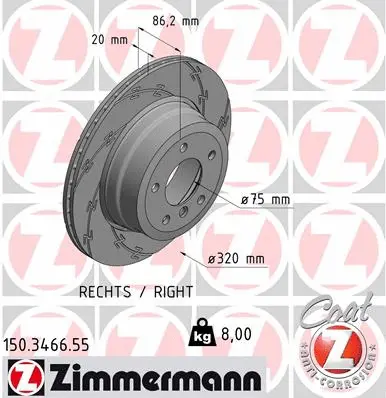 Brake Disc (150.3466.55)
