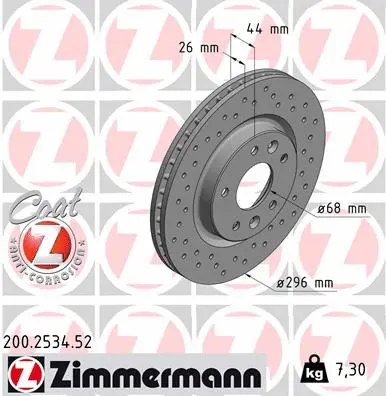 Brake Disc (200.2534.52)