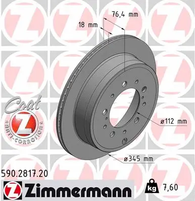 Brake Disc (590.2817.20)