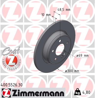 Brake Disc (400.5526.30)