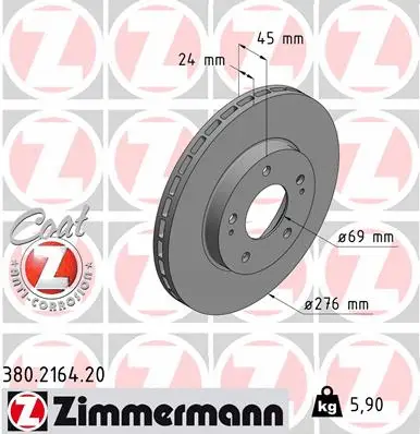 Brake Disc (380.2164.20)