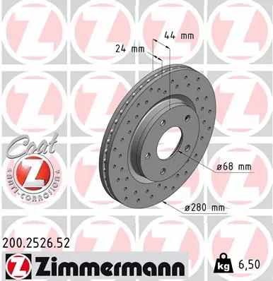 Brake Disc (200.2526.52)
