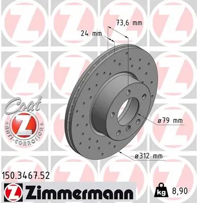 Brake Disc (150.3467.52)