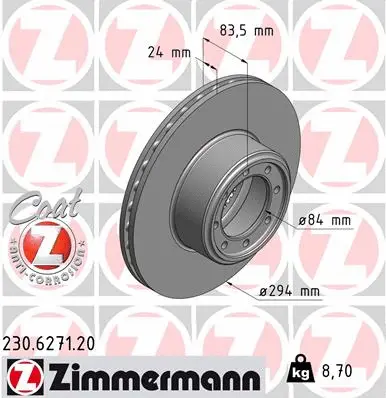 Brake Disc (230.6271.20)
