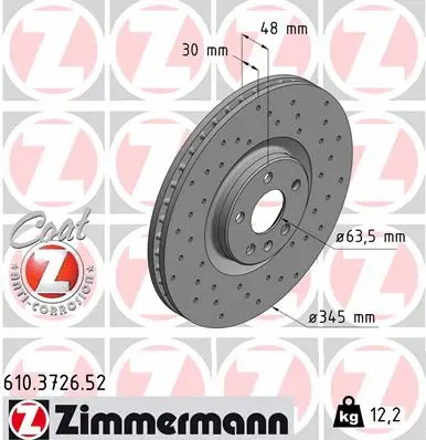 Brake Disc (610.3726.52)