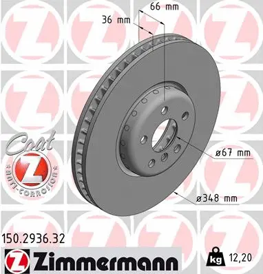 Brake Disc (150.2936.32)