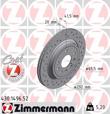 Brake Disc (430.1496.52)