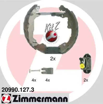 Brake Shoe Set (20990.127.3)